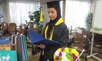  دفاع پایان نامه خانم شایسته سادات باقر منش کارشناسی ارشد رشته زیست فناوری پزشکی